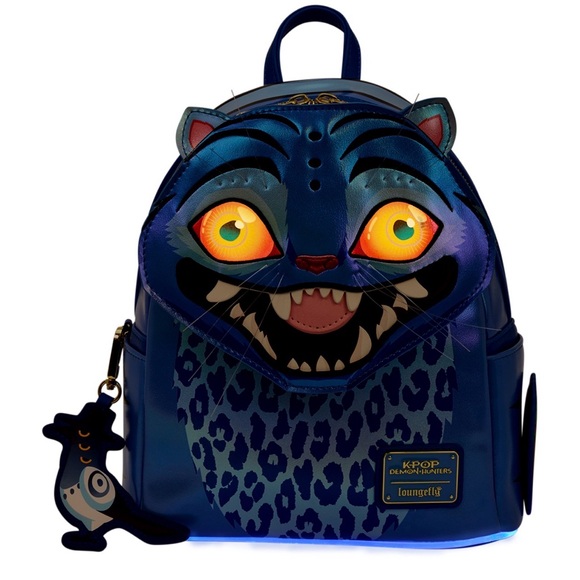 Loungefly KPop Demon Hunters Exclusive Derpy Cosplay Light-Up Glow Mini Backpack main image 8